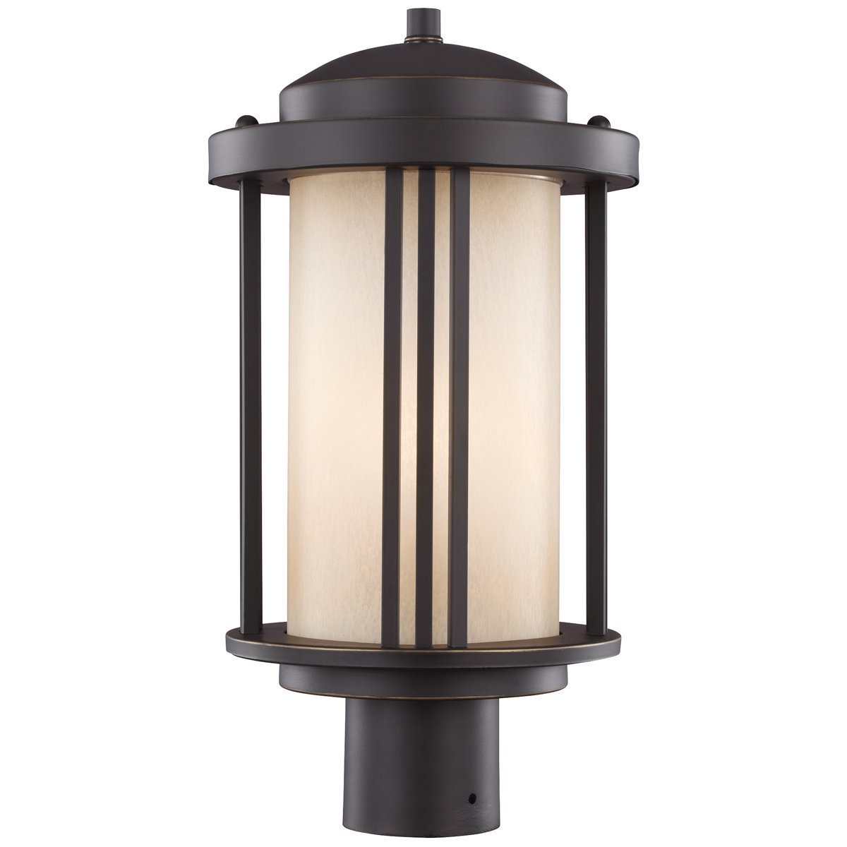  Sea Gull Lighting Crowell One Light Outdoor Post Lantern 