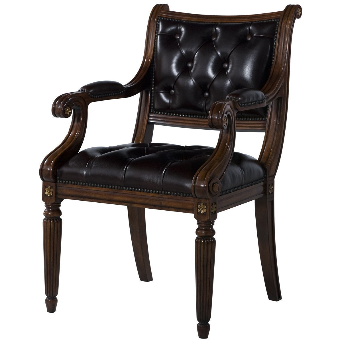  Theodore Alexander Essential TA Northcote Chair, Set of 2 