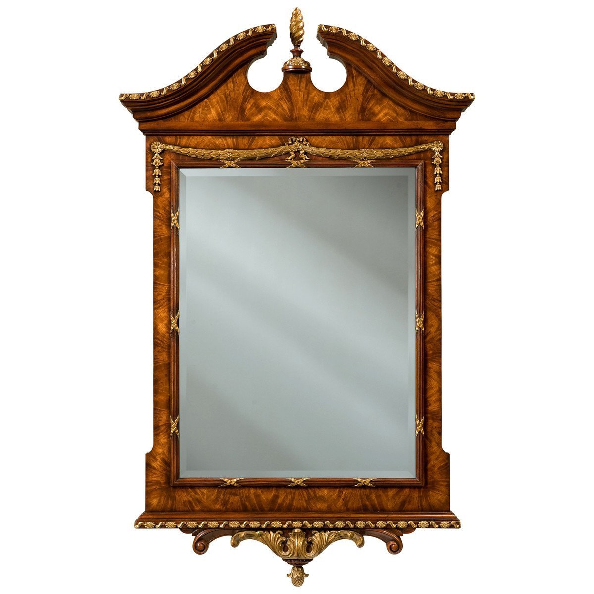  Theodore Alexander The India Silk Bedroom Mirror 