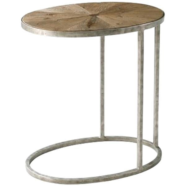  Theodore Alexander Sunburst Cantilever Accent Table 