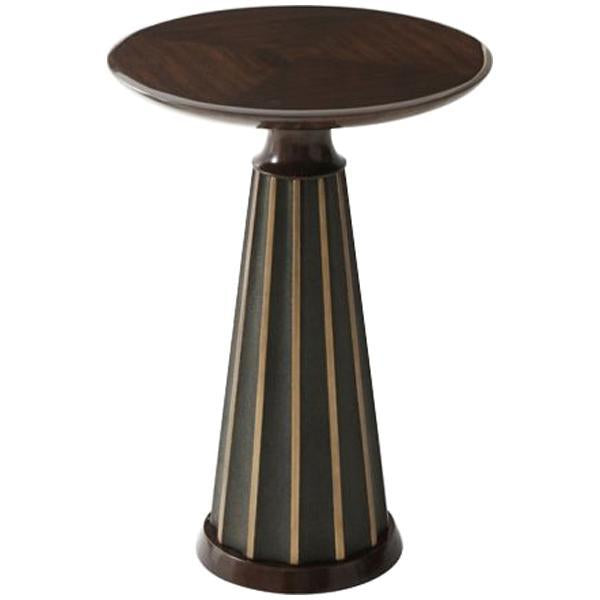  Theodore Alexander Walnut Hendrix Drinks Table II 