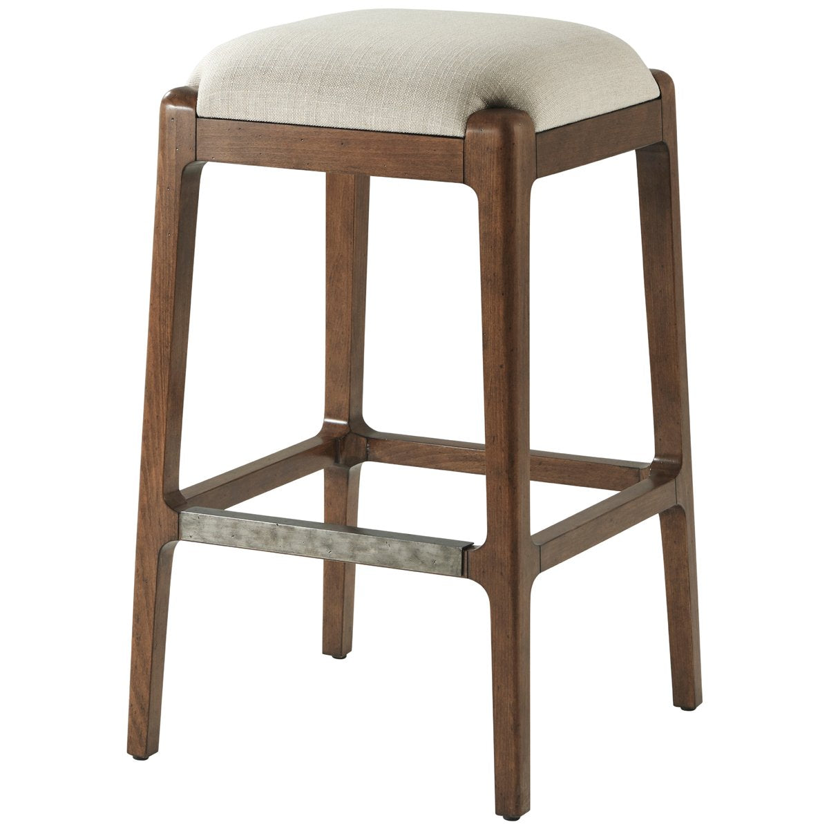  Theodore Alexander The Talbot Linen Bar Stool 