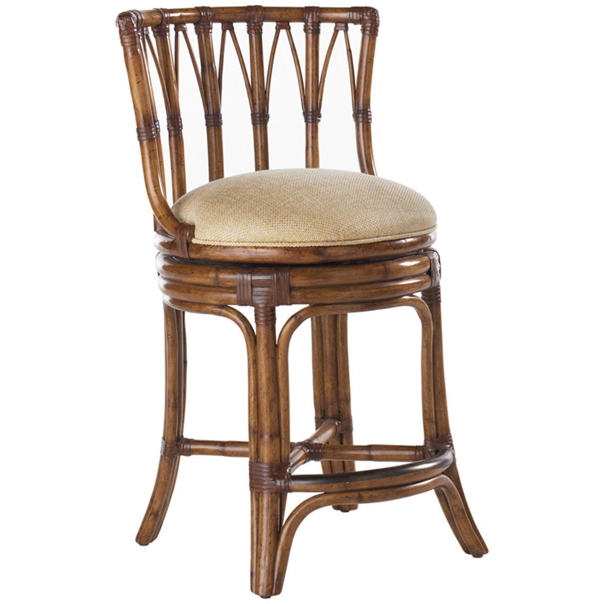  Tommy Bahama Island Estate South Beach Swivel Counter Stool 531-815-01 