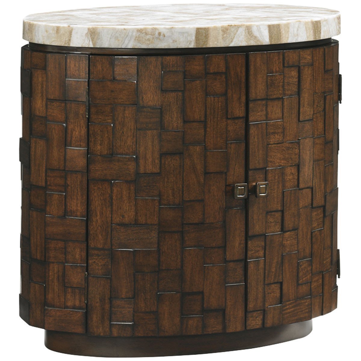  Tommy Bahama Island Fusion Banyan Oval Accent Table 