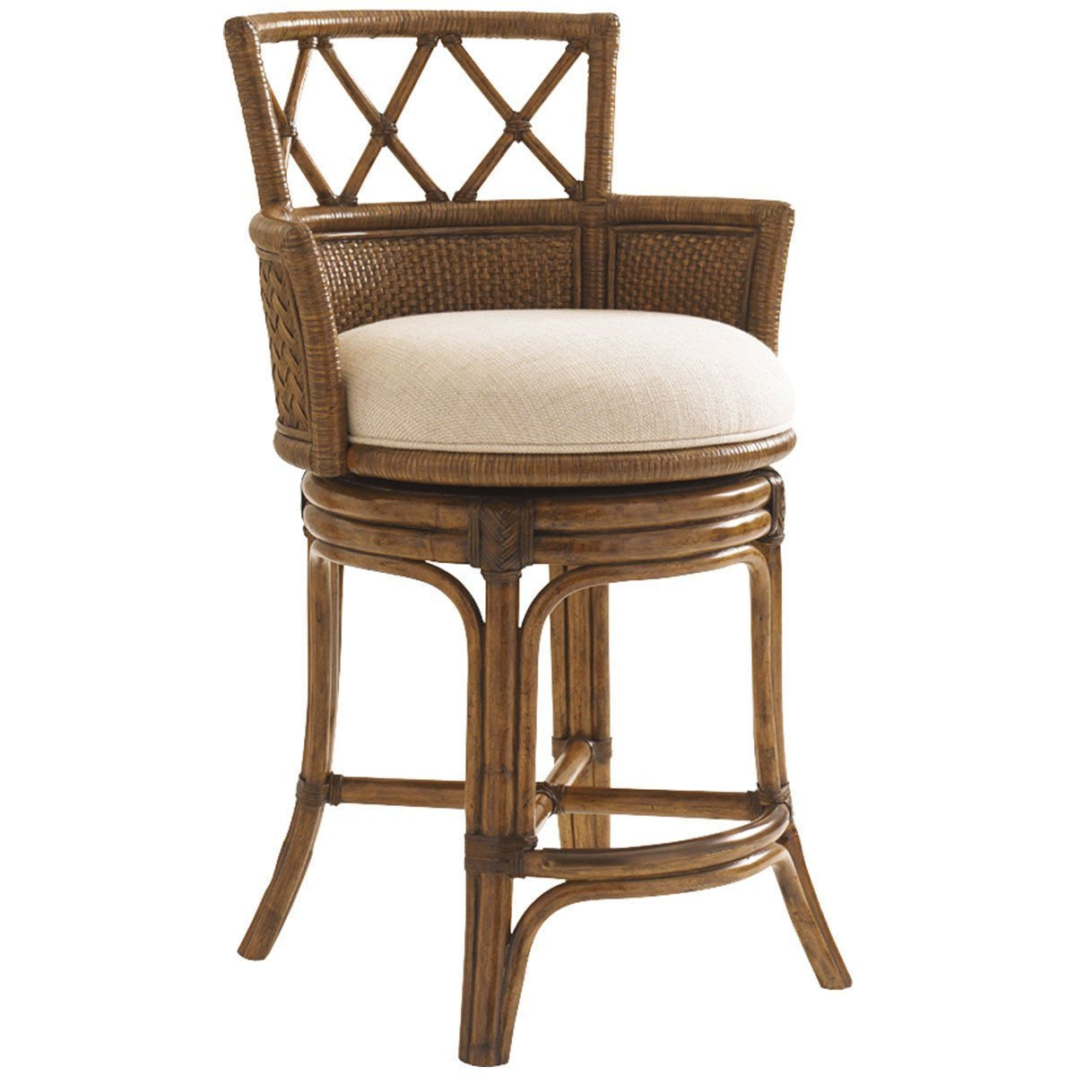  Tommy Bahama Bali Hai Kamala Bay Swivel Counter Stool 