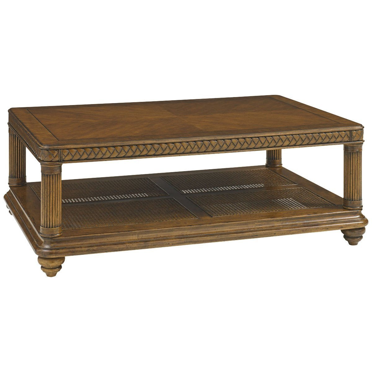  Tommy Bahama Bali Hai Vineyard Point Rectangular Cocktail Table 