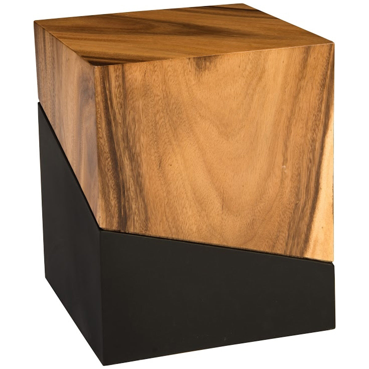  Phillips Collection Geometry Natural Stool 