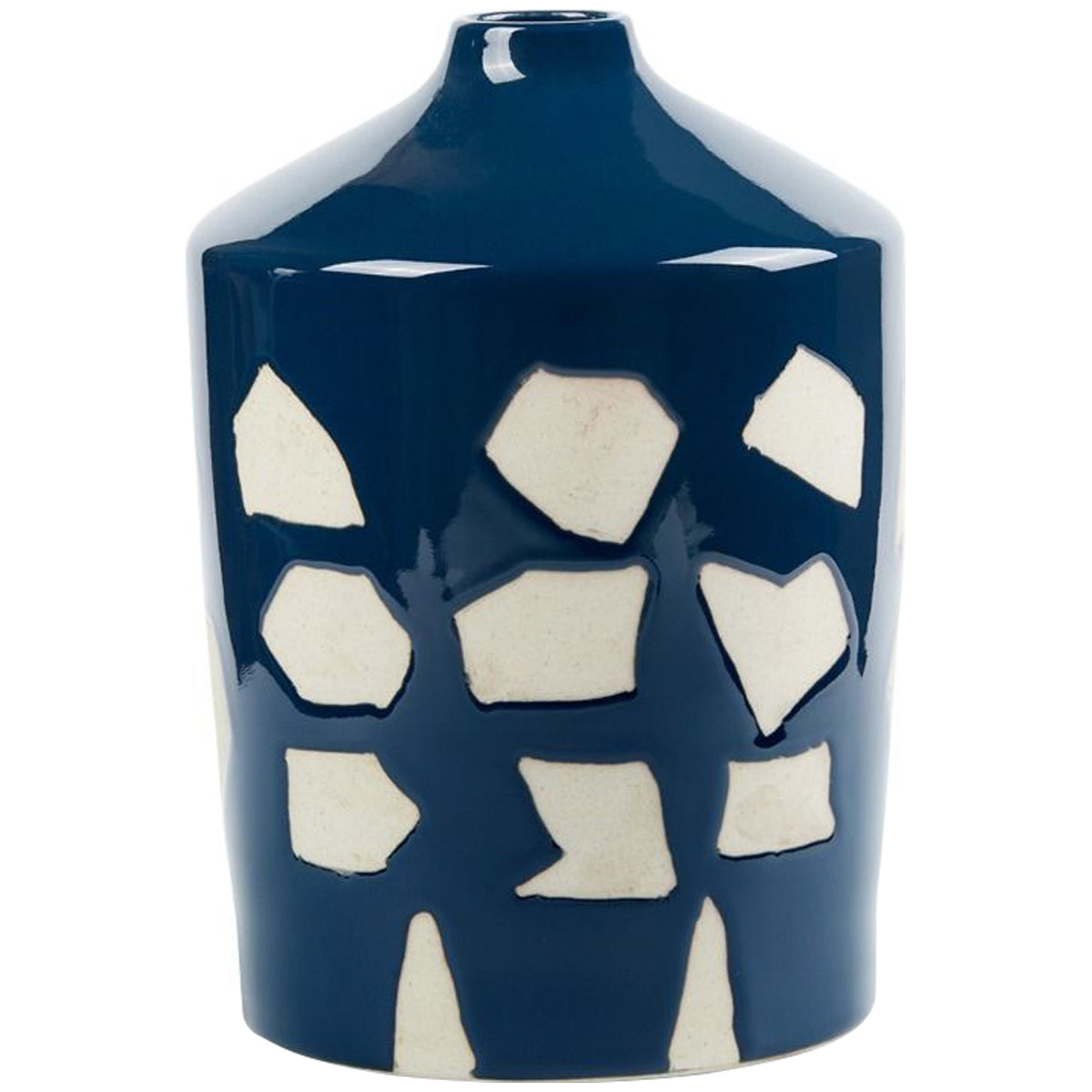  Villa & House Taylor Vase, Blue 