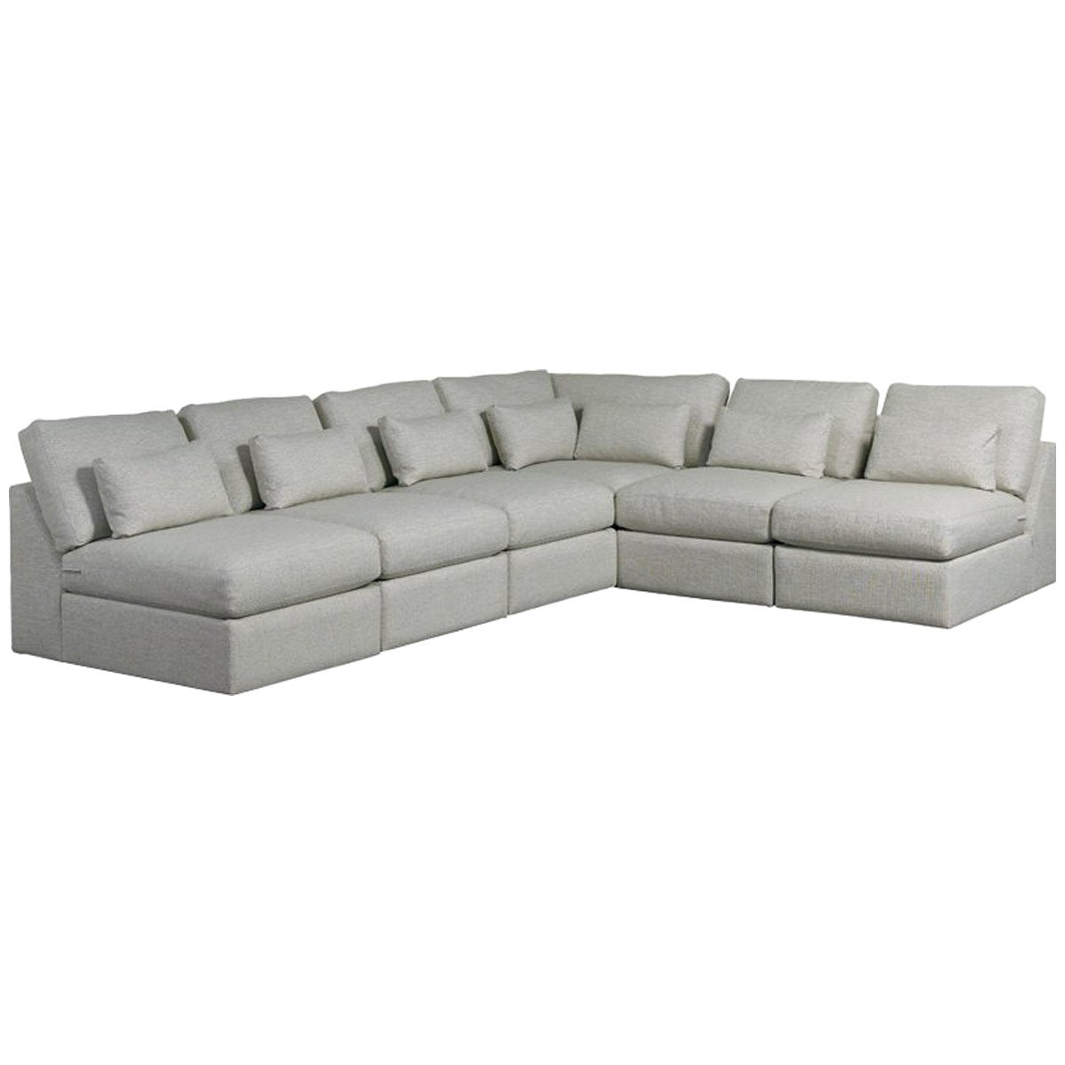  Lillian August Corso Six-Piece Modular Sectional 