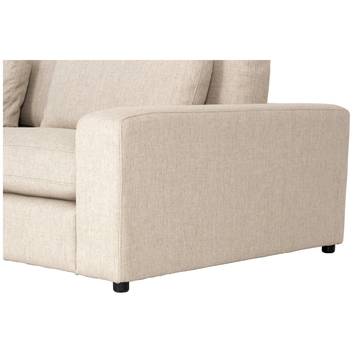 Four Hands Atelier Bloor 6-Piece Natural Sectional with Ottoman