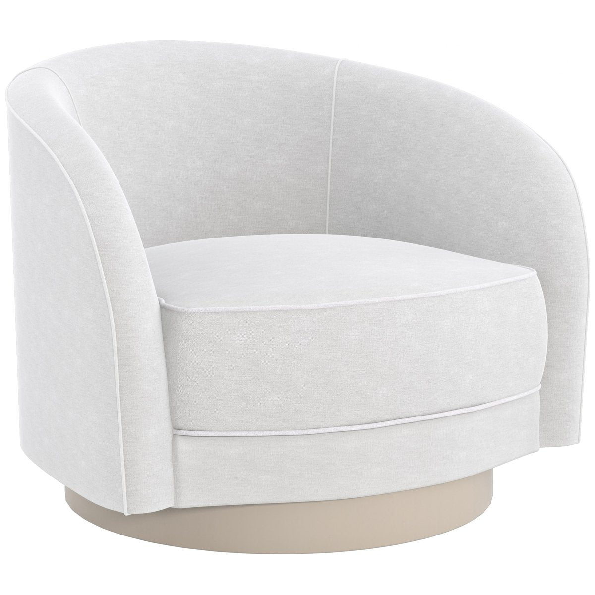  Caracole Upholstery Ahead of The Curve Swivel Chair 