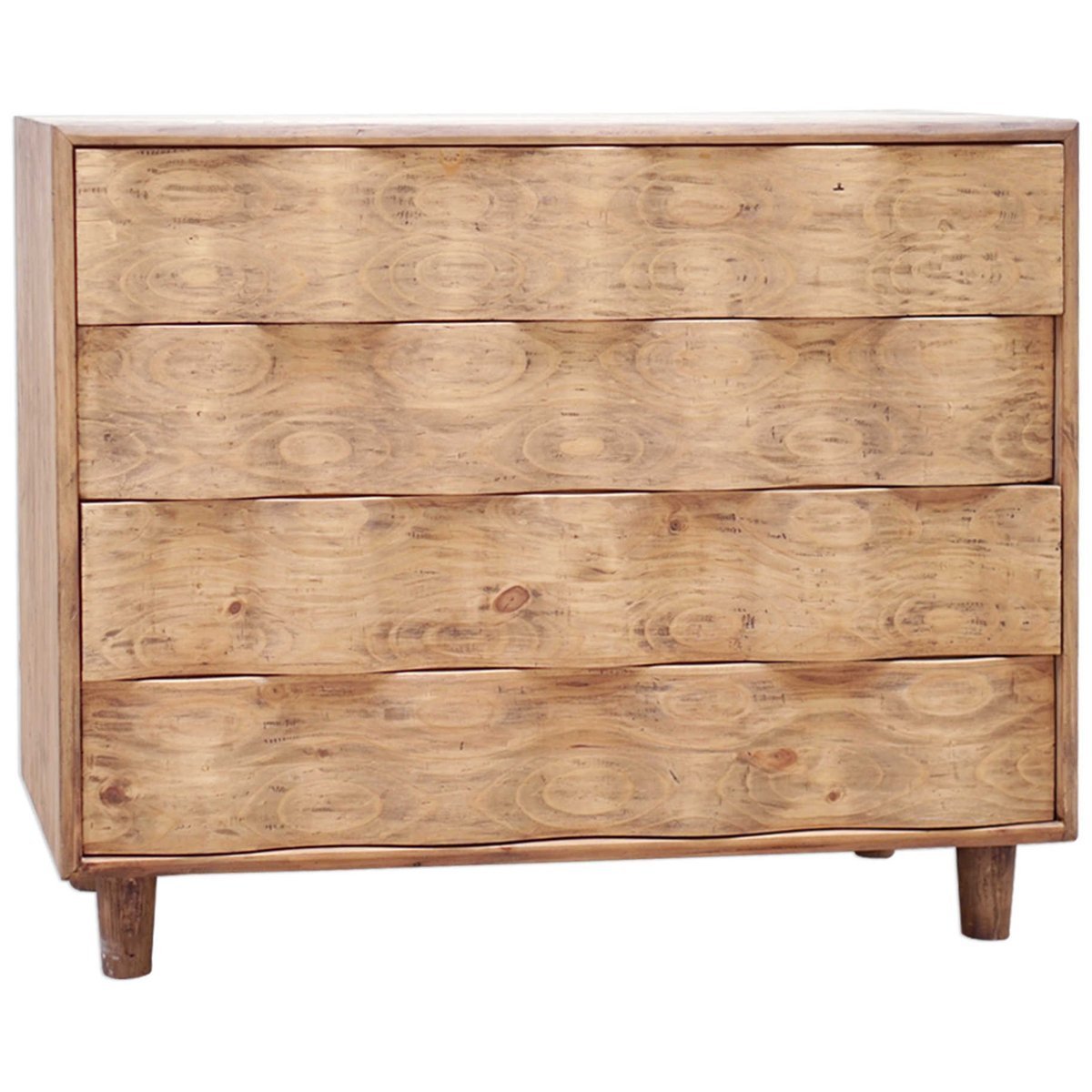  Uttermost Crawford-Light Oak Accent Chest 