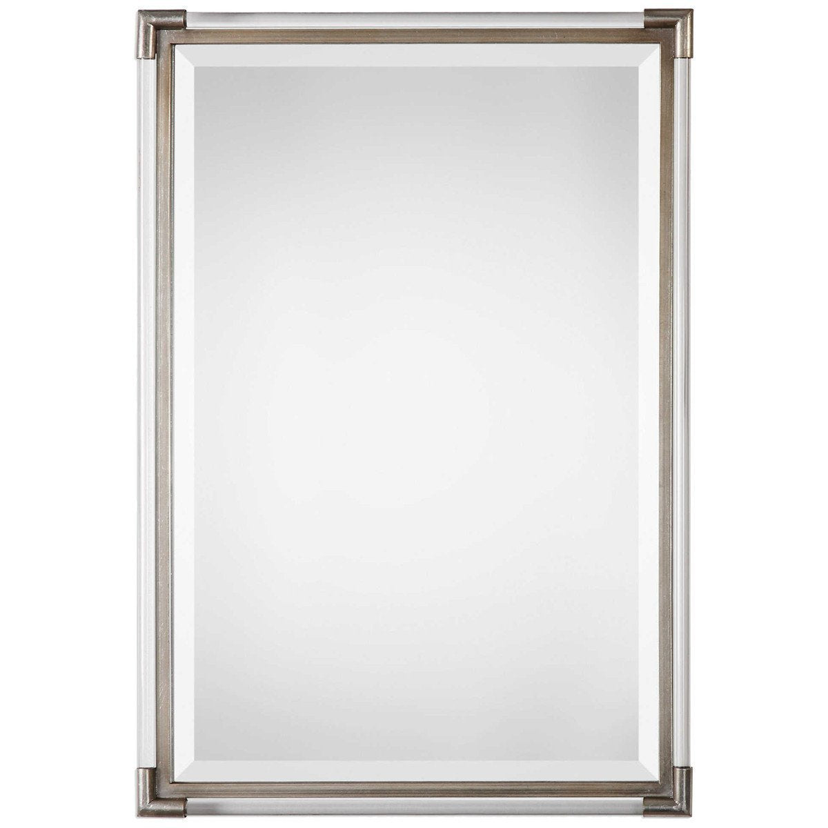  Uttermost Mackai Metallic Silver Mirror 