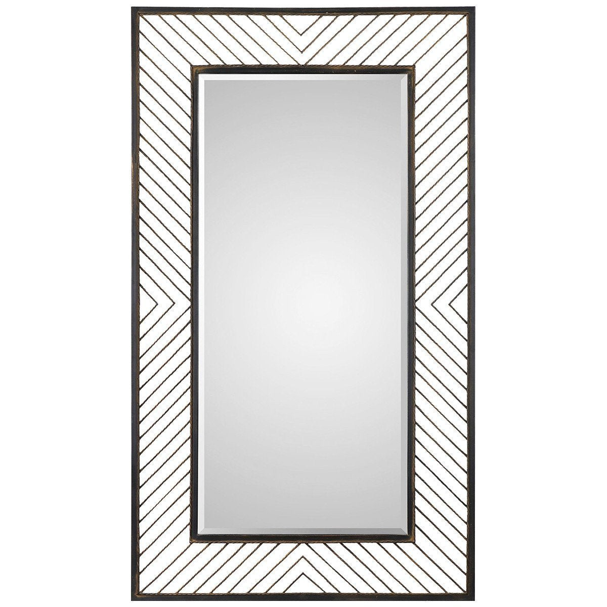  Uttermost Karel Chevron Mirror 