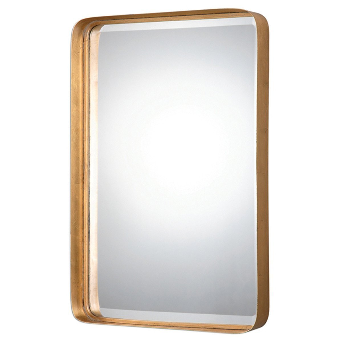  Uttermost Crofton Antique Gold Mirror 