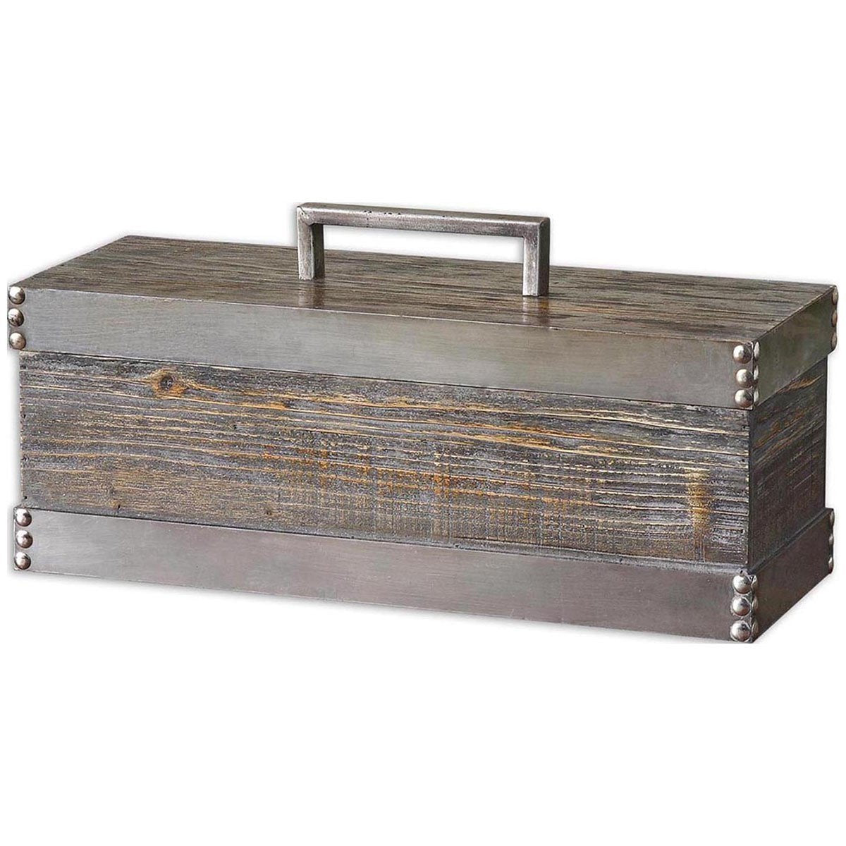  Uttermost Lican Natural Wood Decorative Box 