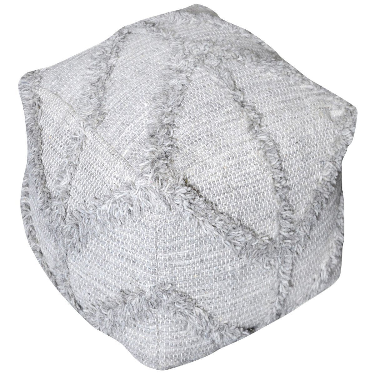  Uttermost Olfen Gray Pouf 