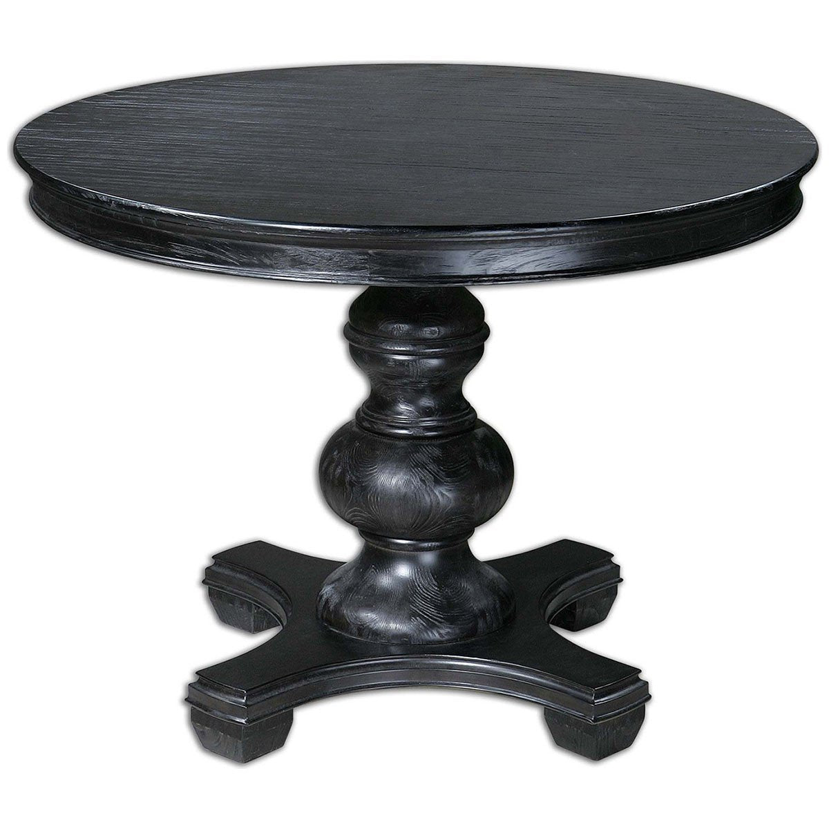  Uttermost Brynmore Wood Grain Round Table 