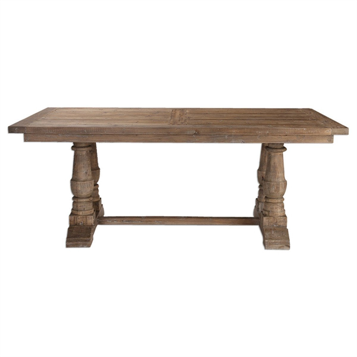  Uttermost Stratford Salvaged Wood Dining Table 