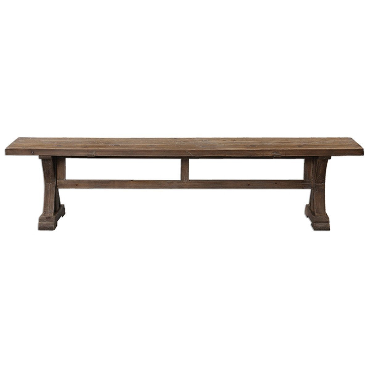  Uttermost Stratford Salvaged Wood Bench 