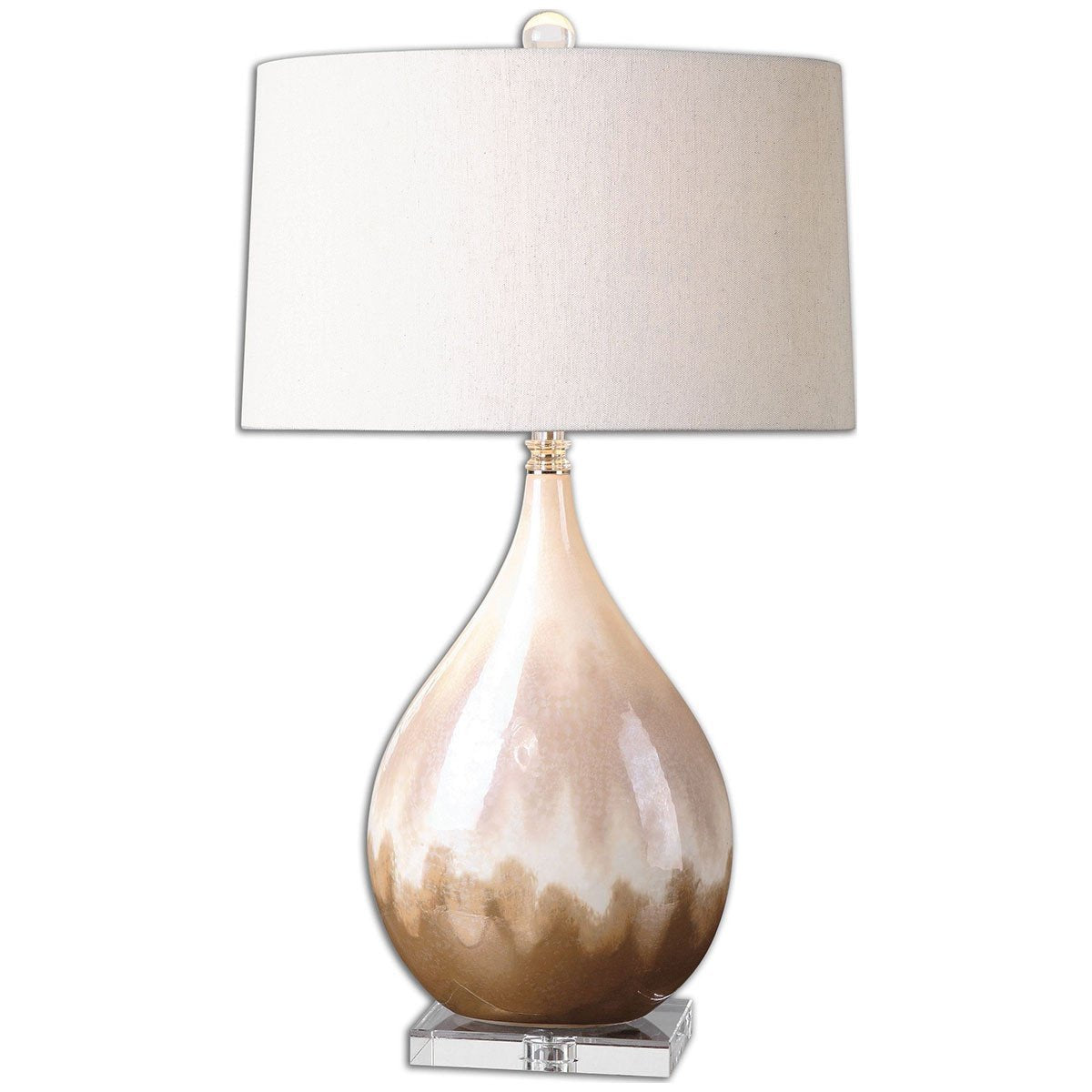  Uttermost Flavian Glazed Ceramic Lamp 