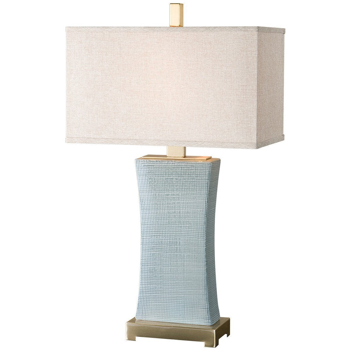  Uttermost Cantarana Blue Gray Table Lamp 