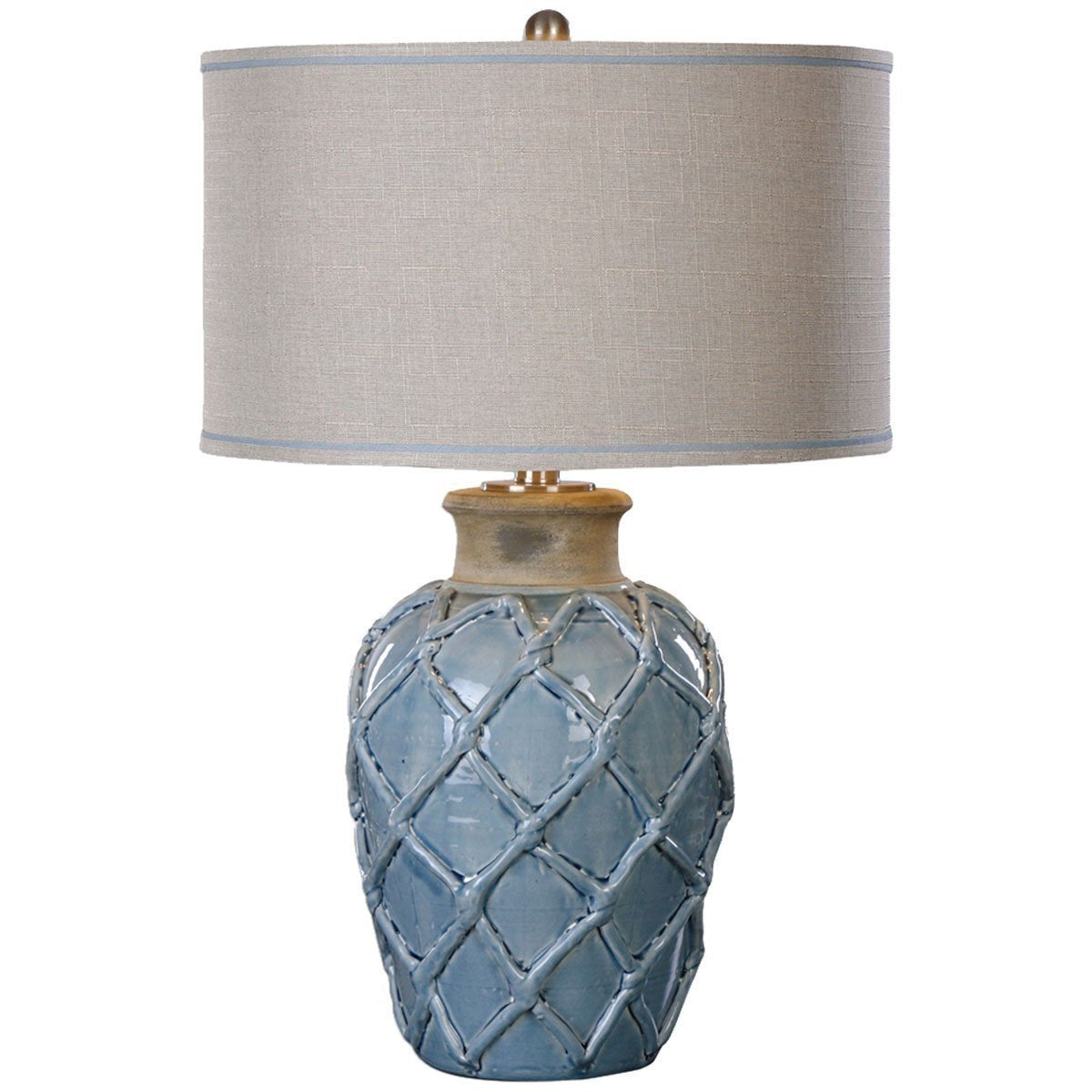  Uttermost Parterre Pale Blue Table Lamp 