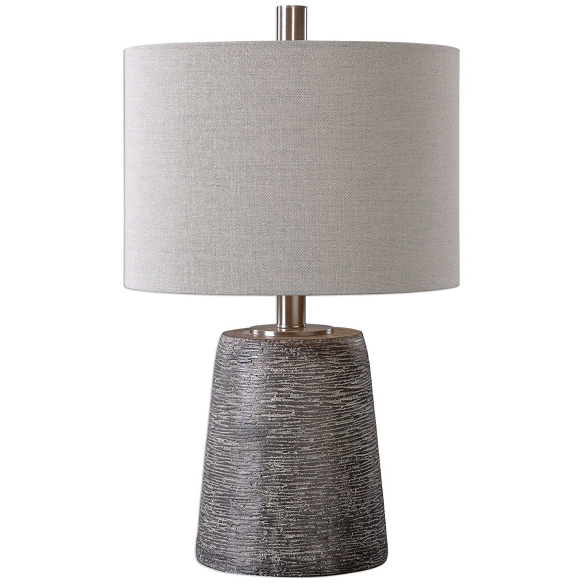  Uttermost Duron Bronze Ceramic Lamp 