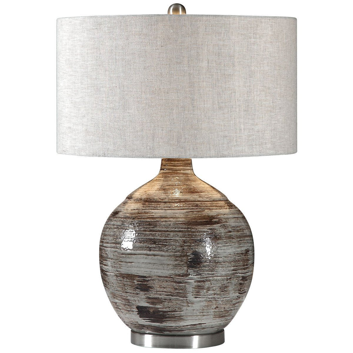  Uttermost Tamula Distressed Ivory Table Lamp 