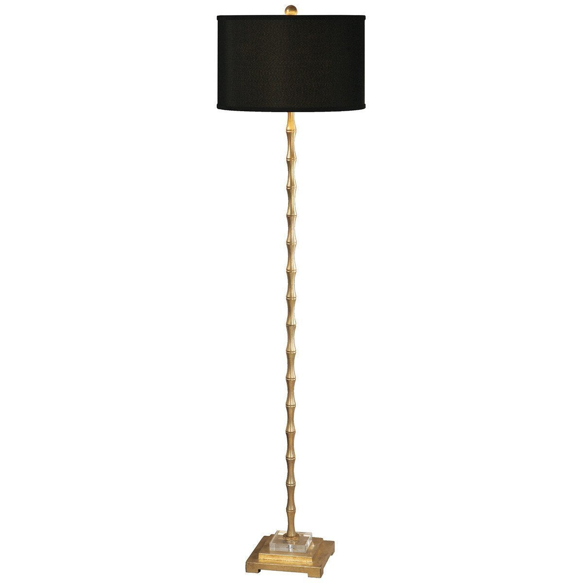  Uttermost Quindici Metal Bamboo Floor Lamp 