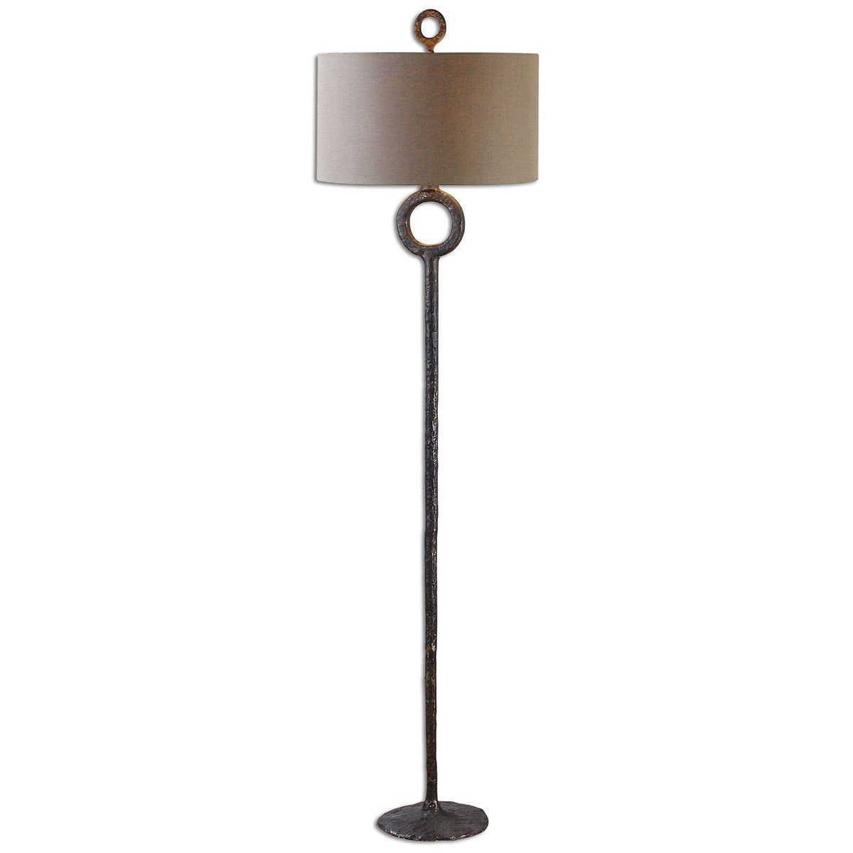  Uttermost Ferro Cast Iron Floor Lamp 