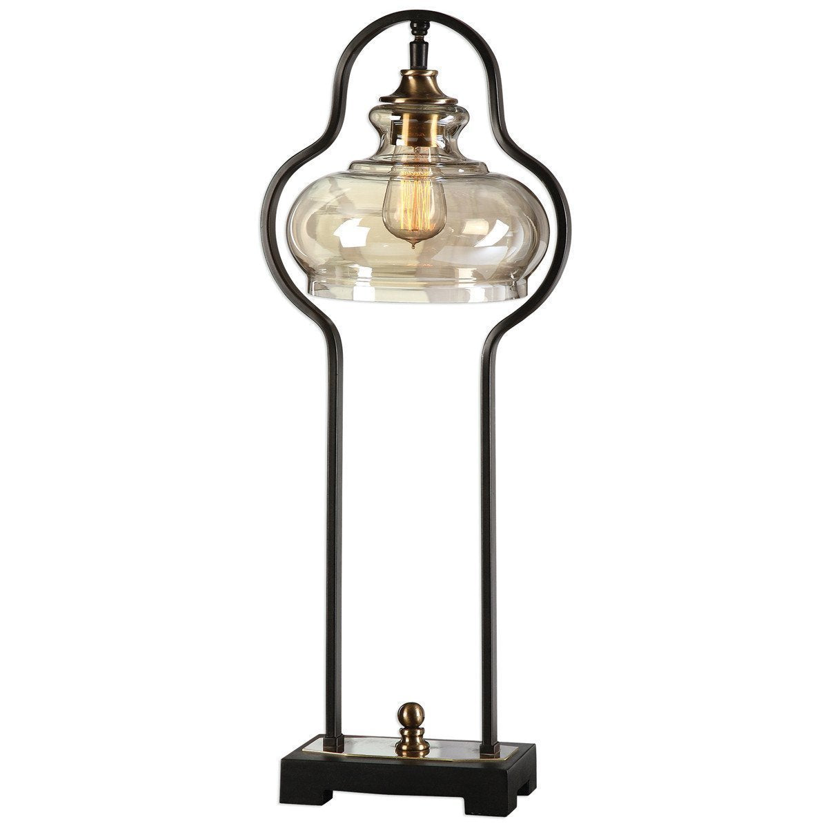  Uttermost Cotulla Aged Black Desk Lamp 