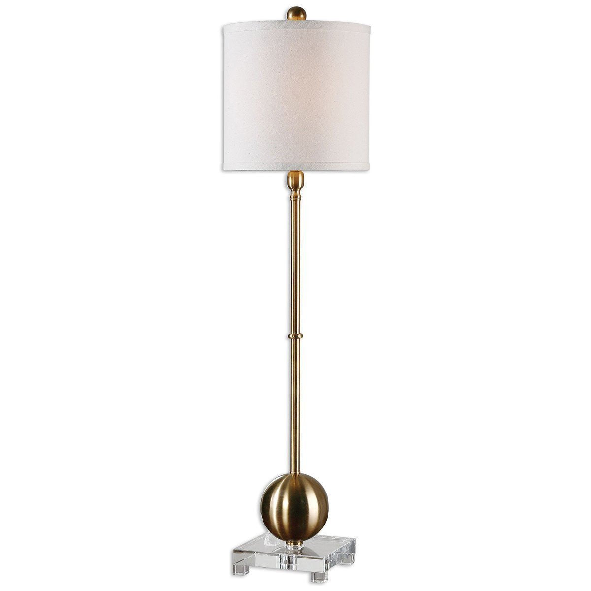  Uttermost Laton Brass Buffet Lamp 