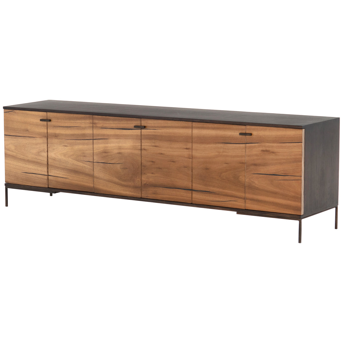  Four Hands Wesson Cuzco Media Console - Yukas Veneer 