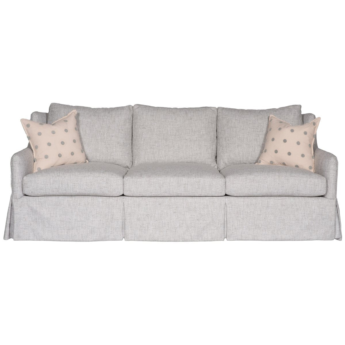  Vanguard Furniture Fisher Waterfall Skirt Sofa 