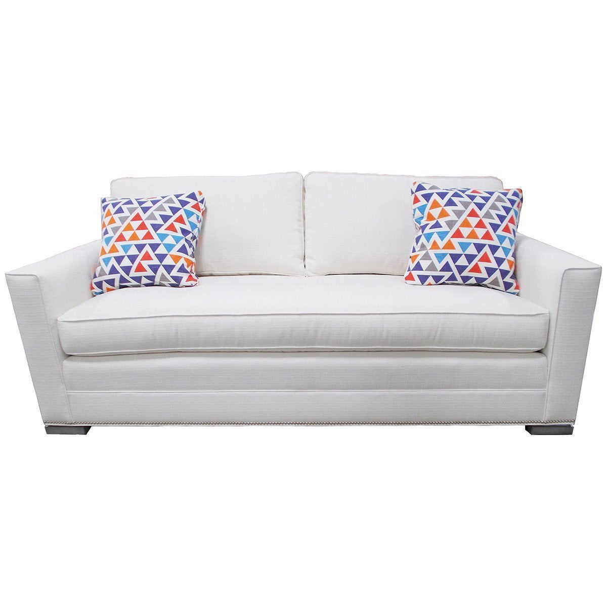  Vanguard Furniture Summerton Newcomer Salt One Cushion Sofa 