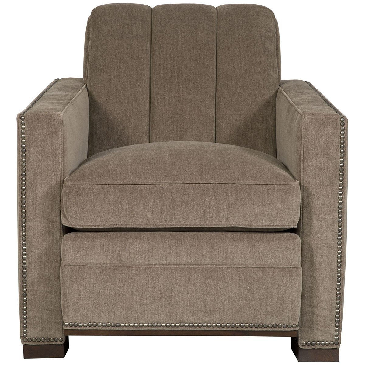  Vanguard Furniture Tybalt Pebble Garvey Channel Back Chair 