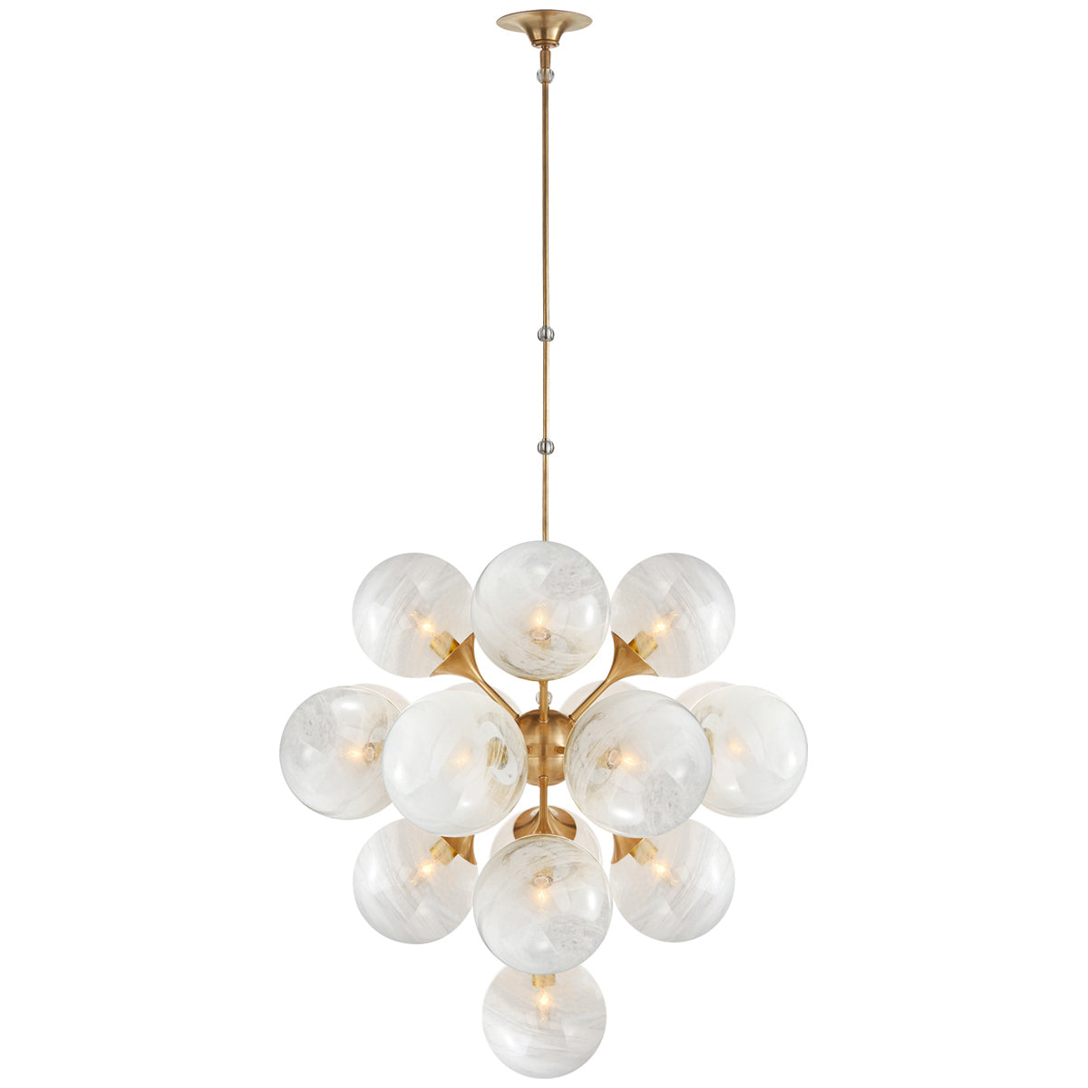  Visual Comfort Cristol Large Tiered Chandelier 