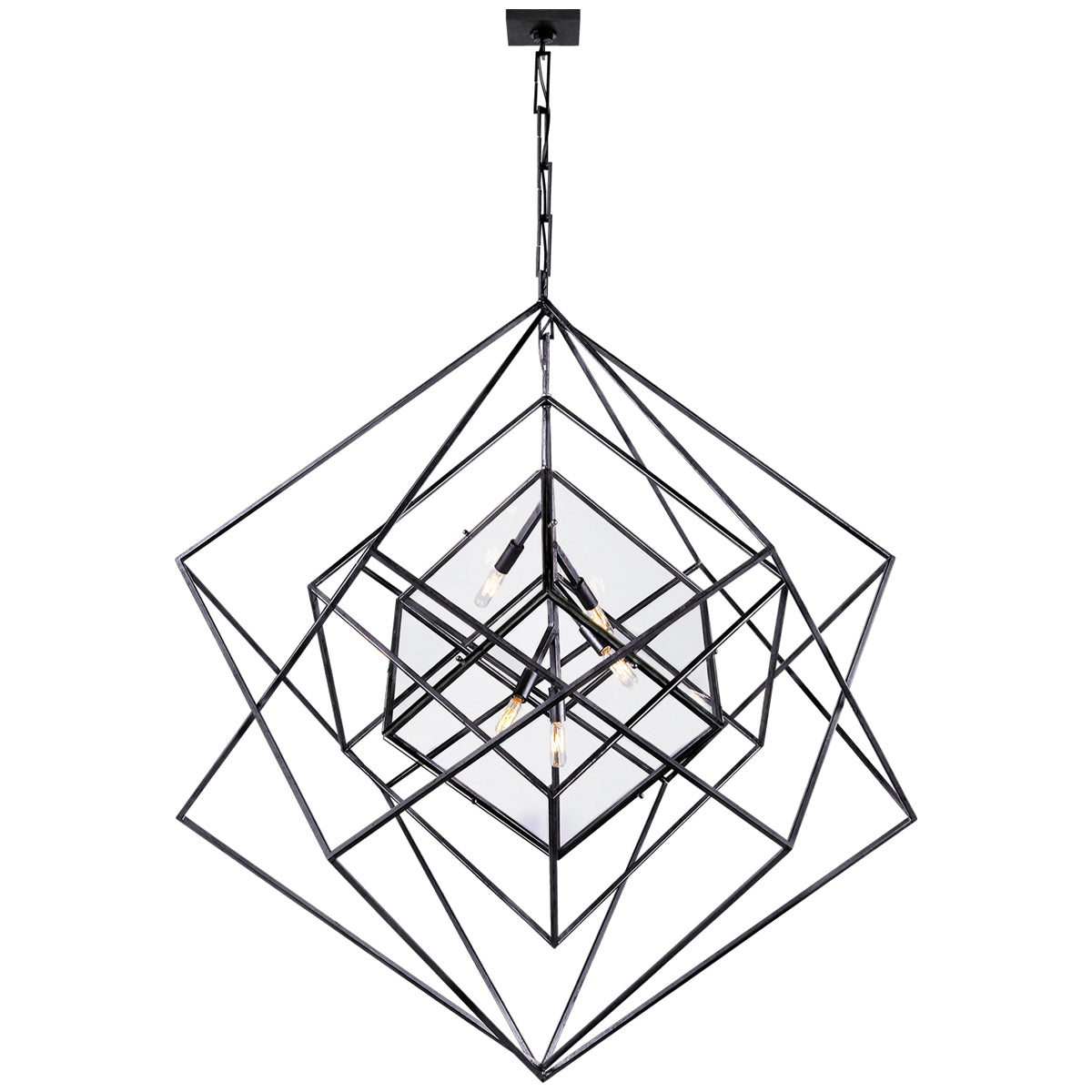  Visual Comfort Cubist Large Chandelier 