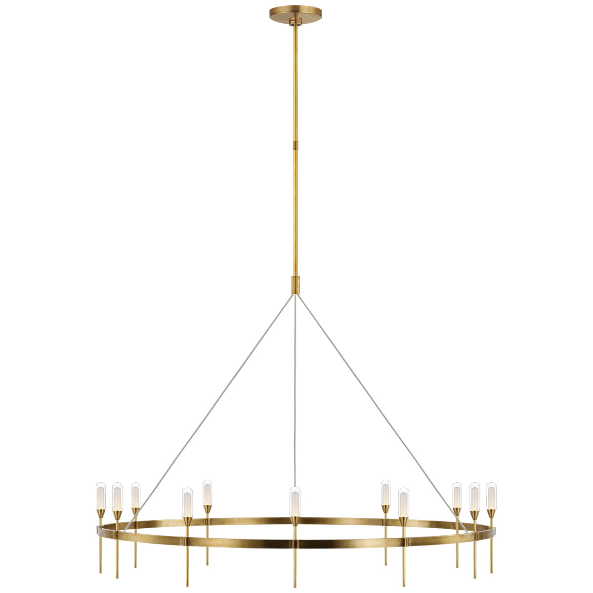 Visual Comfort Overture Grande Ring Chandelier