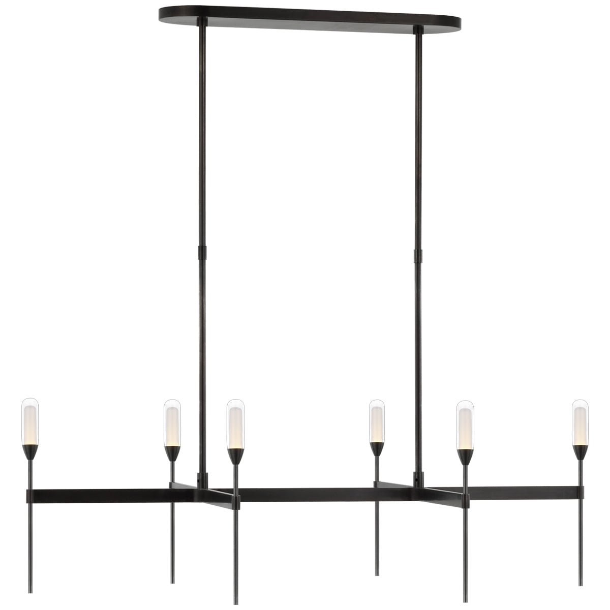 Visual Comfort Overture Medium Uplight Linear Chandelier