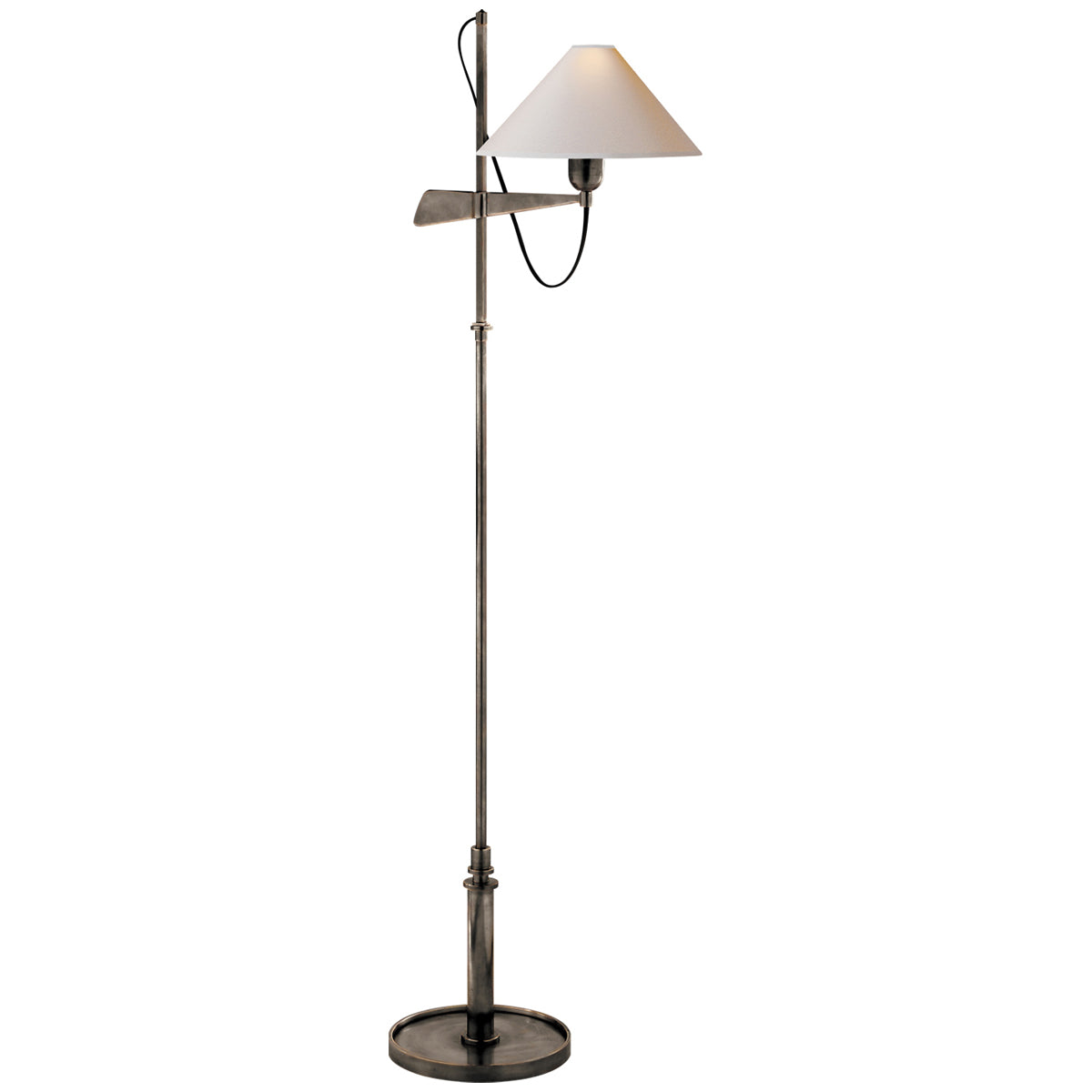  Visual Comfort Hargett Bridge Arm Floor Lamp 