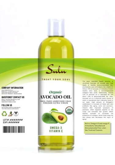 ORGANIC AVOCADO OIL