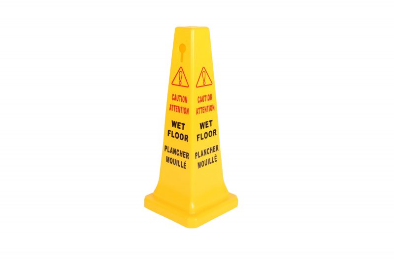 Bilingual Safety Cones