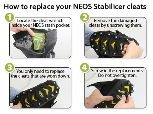 Neos Glacier Trek SPK Replacement Cleats