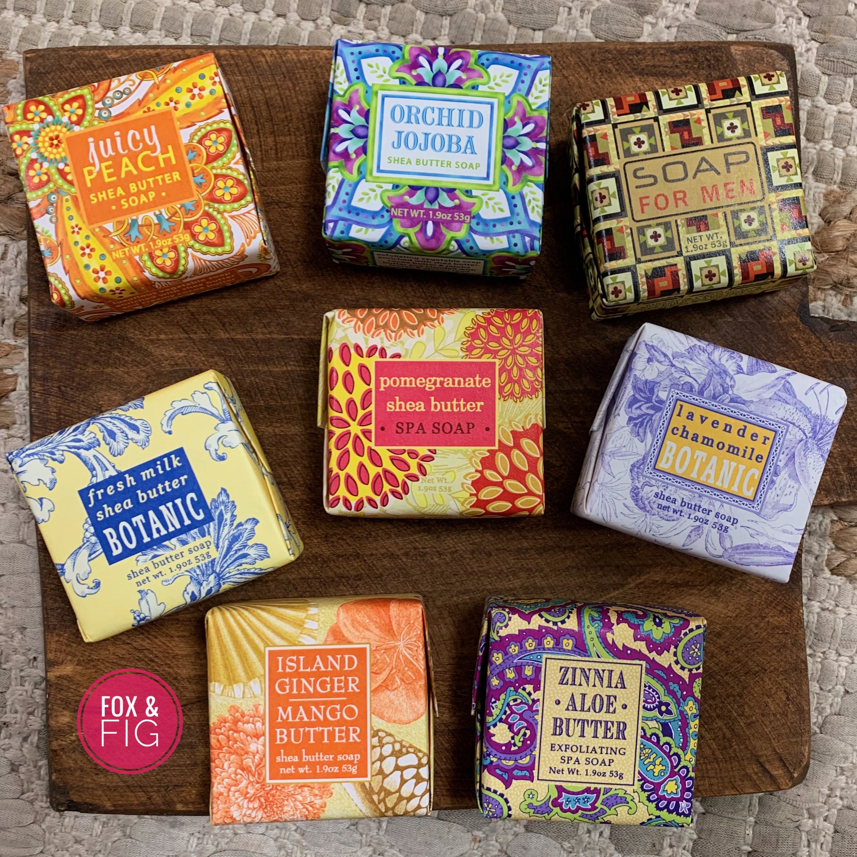 Mini Botanic Bar Soaps ~ Various Scents