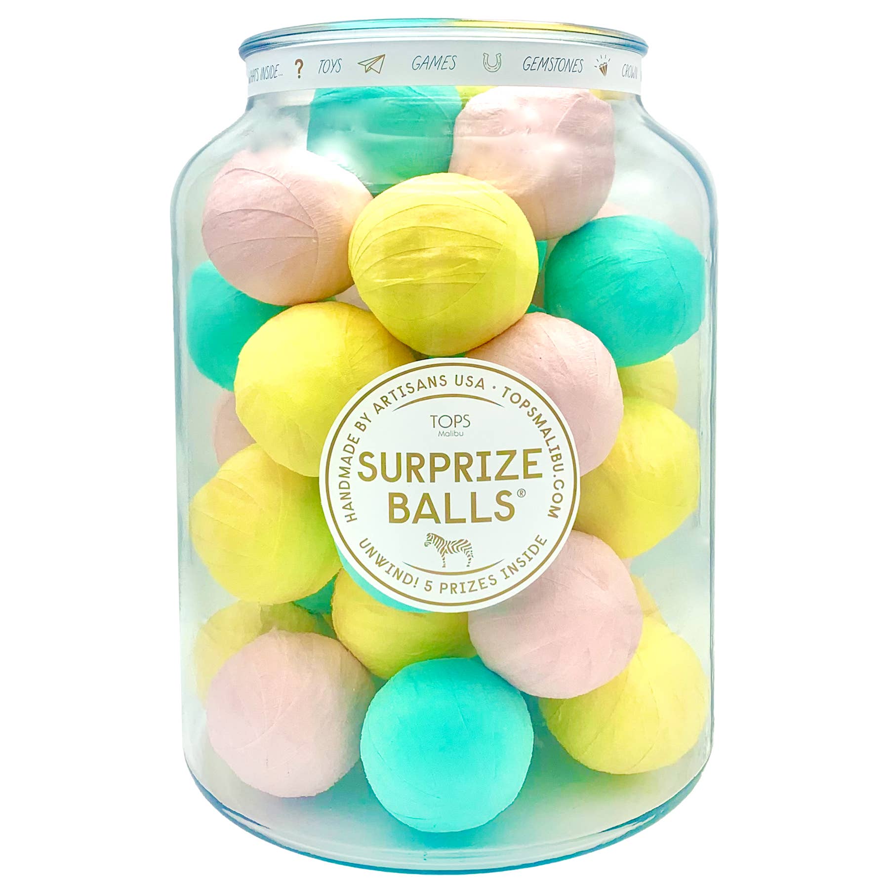 Mini Surprize Ball - Assortment of Pastel Colors