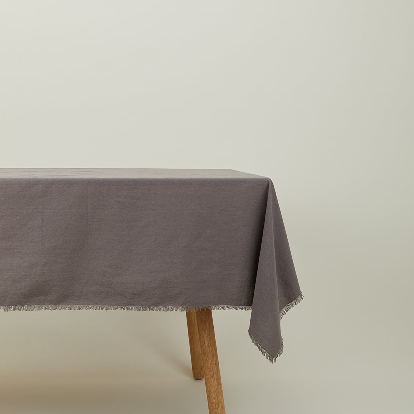 Essential Cotton Tablecloth - Dark Grey