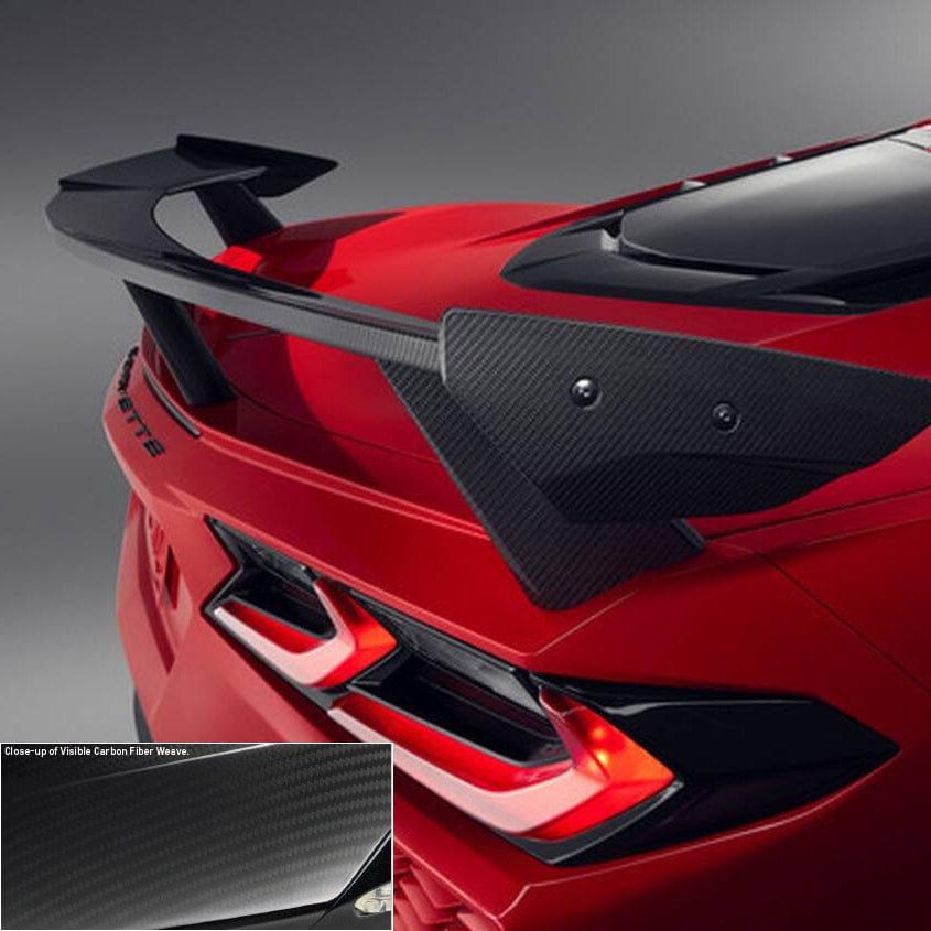 OEM-FACTORY ! C8 Carbon Fiber High Wing Spoiler