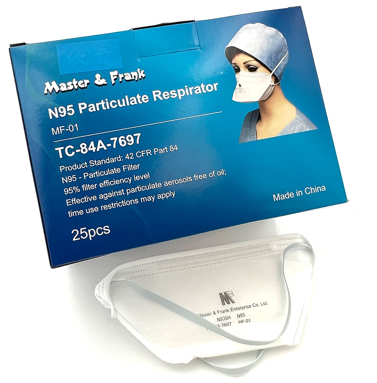 Master & Frank N95 Particulate Respirator